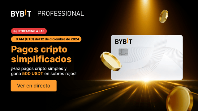 [Bybit Mastermind ep. 4] Revoluciona tu billetera: ¡disfruta de un sistema de pagos cripto perfecto y gana parte de los 500 USDT disponibles!