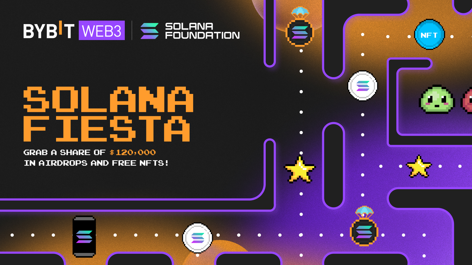 Bybit Announcement | Solana Feast: $120,000 in Rewards and More Up for Grabs