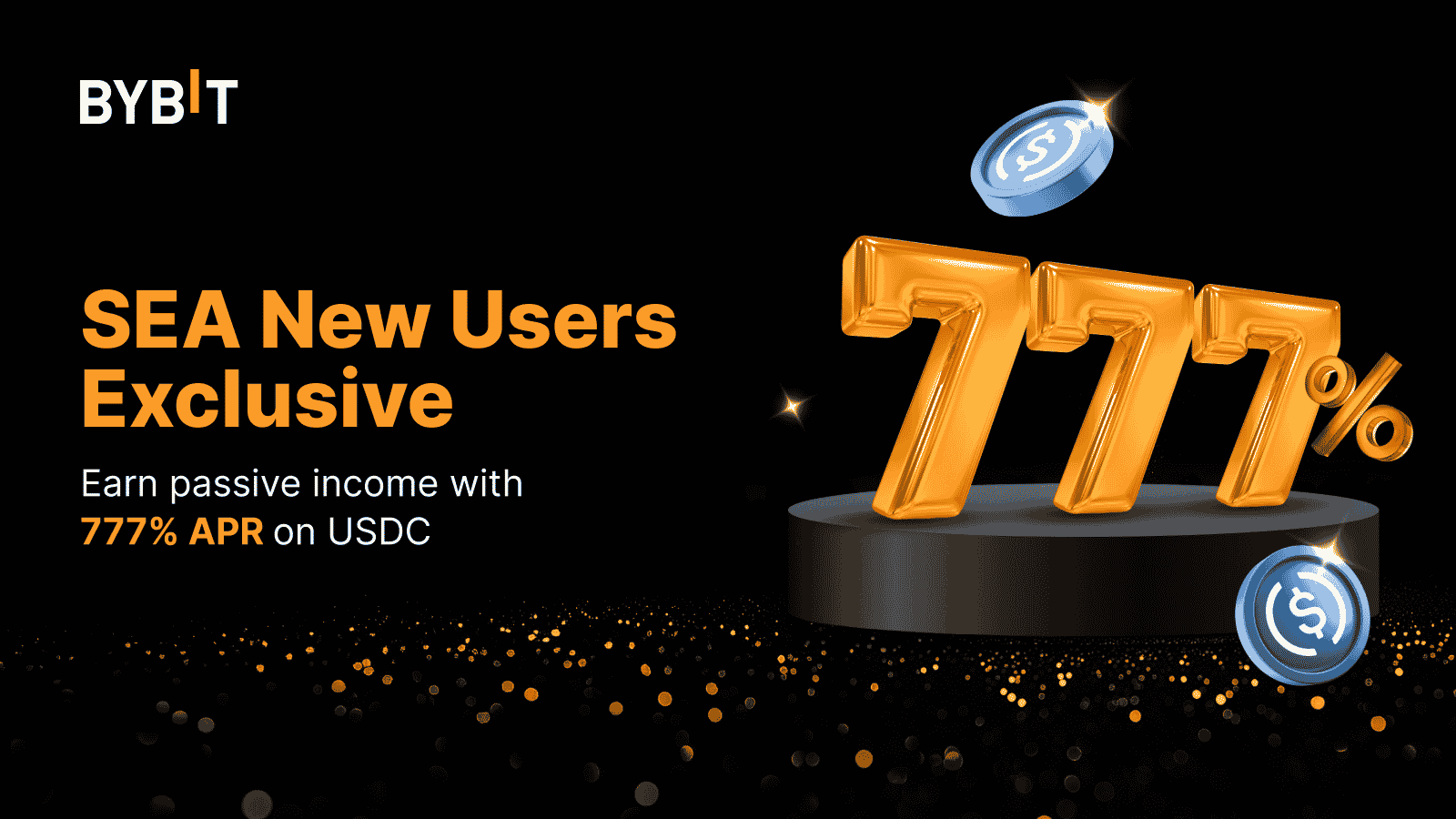 Bybit Announcement | Earn Passive Income: Get 777% APR on USDC!