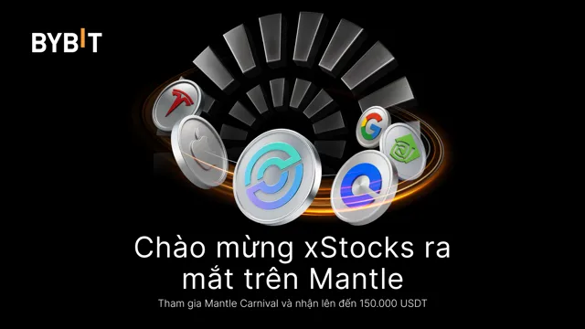 xStocks đã có mặt trên Mantle — Kiếm thưởng lên đến 150.000 USDT