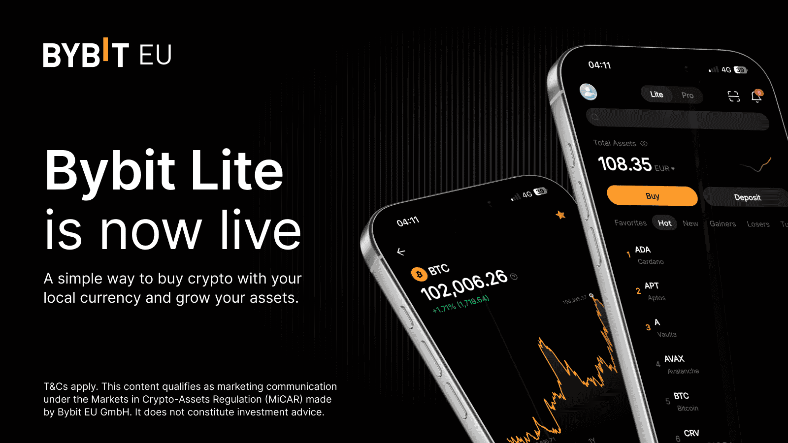 Bybit Announcement | Introducing Bybit Lite: Crypto Made Simple