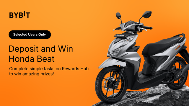 Complete Your First Deposit and Win Honda Beat!