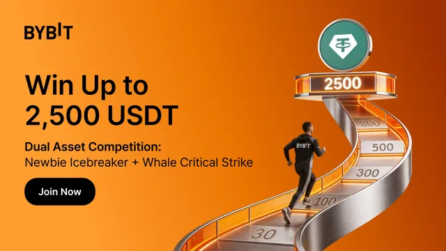 Bybit Dual Asset Bi-Weekly Challenge: Win up to 2,500 USDT every 2 weeks!