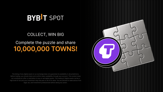 Complete the puzzle and win big: 10,000,000 TOWNS up for grabs