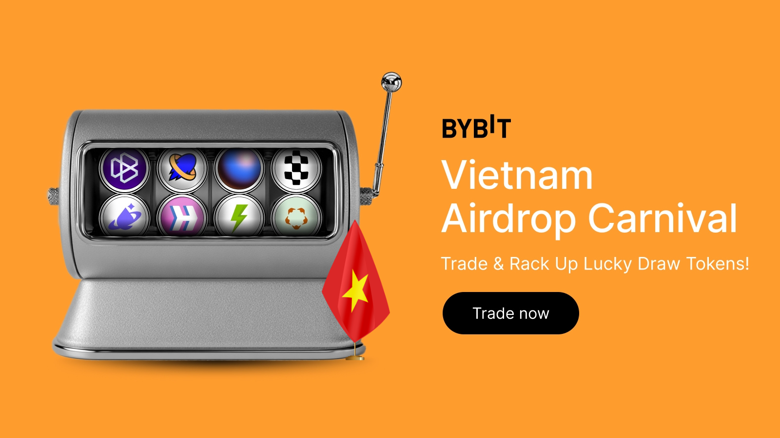 Bybit Announcement | 🇻🇳 Airdrop Carnival 3: Autumn Spin-to-Win – Grab  29,000 USD in Hot Tokens!
