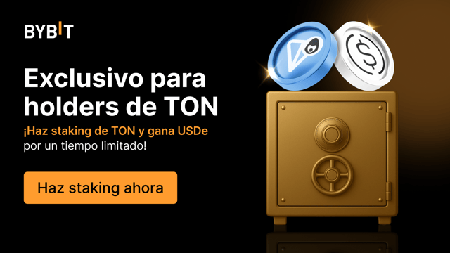 Únete al jubileo del staking: haz staking de TON para ganar un APR del 30% con USDe y compartir un fondo de premios de 50,000 USDe