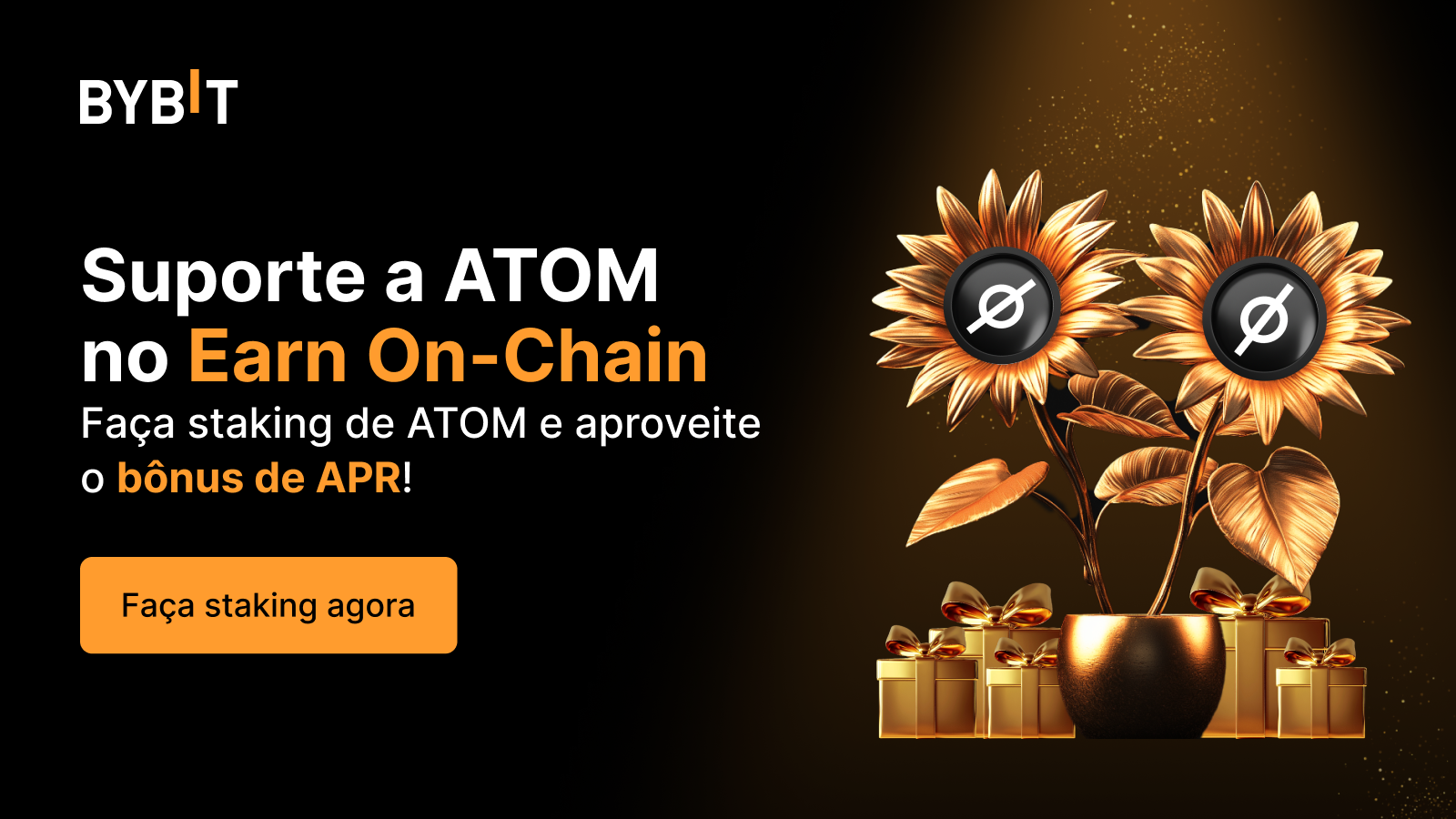 Bybit Announcement | Earn On-Chain da Bybit: Agora com suporte ao Cosmos  (ATOM)!