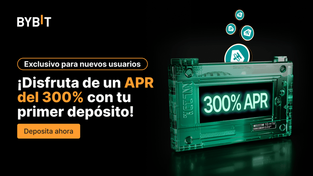 Exclusivo para nuevos usuarios: Gana hasta un 300% de APR para USDT.