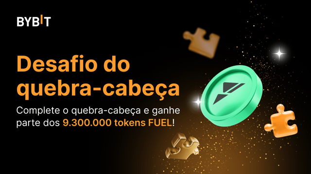 Complete o quebra-cabeça e ganhe muitos prêmios: 9.300.000 tokens FUEL disponíveis