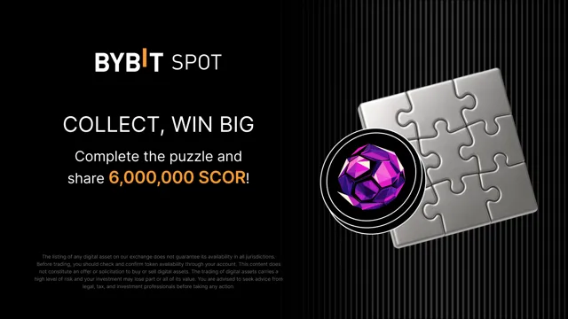 Complete the puzzle and win big: 6,000,000 SCOR up for grabs