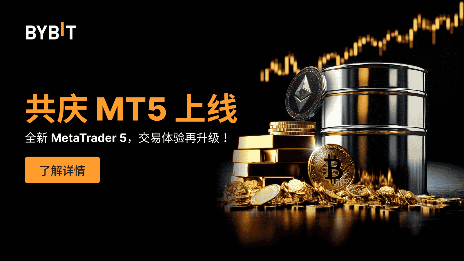 Bybit Announcement | 使用MetaTrader 5，让交易进阶升级！