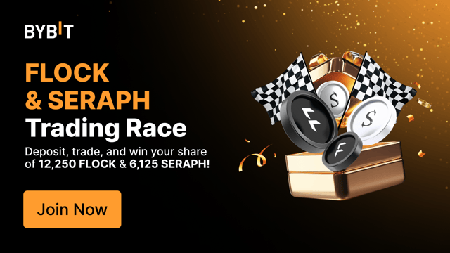 FLOCK & SERAPH Trading Race: Deposit & Trade to Share Up to 12,250 FLOCK & 6,125 SERAPH!