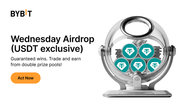 Wednesday Airdrop: Trade to earn from dual Pools of $120,000!