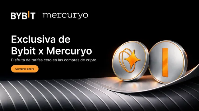 [Exclusiva de Bybit Fiat x Mercuryo] ¡Disfruta de tarifas cero en las compras de cripto con One-Click Buy!