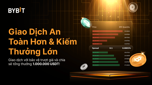 💥 Lá Chắn Thanh Khoản Bybit: Giao Dịch An Toàn Hơn & Chia Sẻ 1.000.000 USDT!