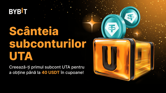 Scânteia subconturilor UTA: câștigă până la 40 USDT în cupoane Spot!