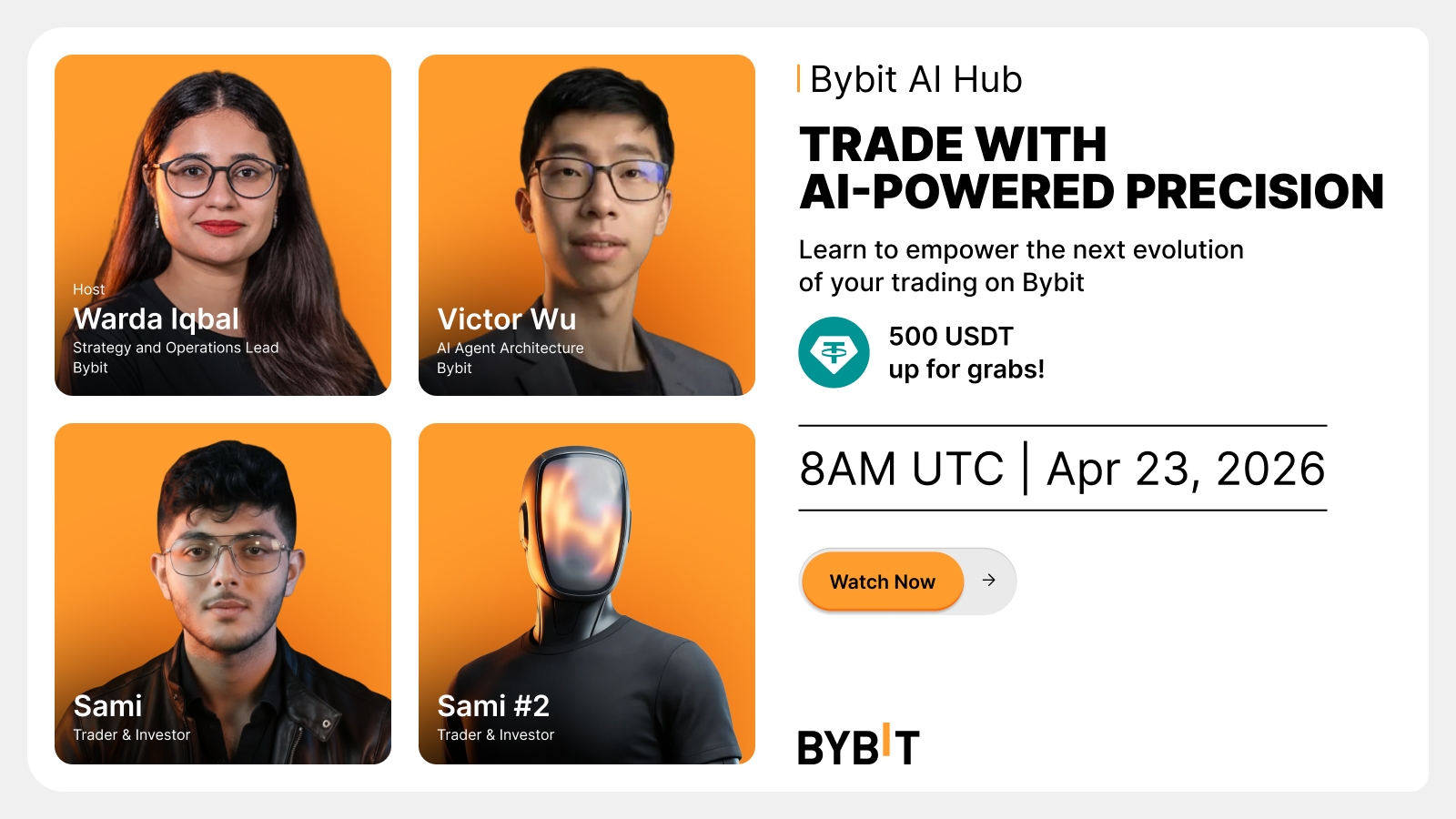 Bybit Announcement | [Livestream] Bybit AI Hub: Supercharge your ...