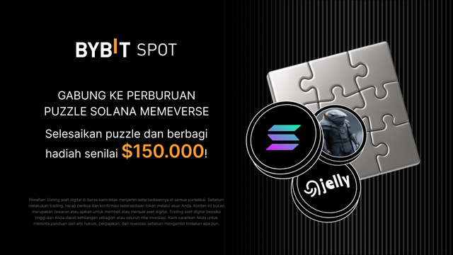 Gabung ke Perburuan Puzzle Solana Memeverse dan menangkan bagian dari hadiah senilai 150.000 USDT