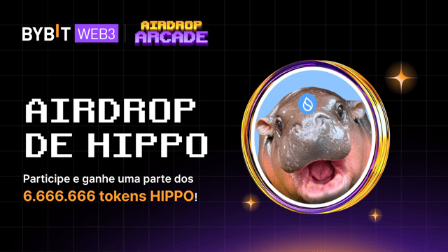 Airdrop de HIPPO: Participe e ganhe uma parte dos 6.666.666 tokens HIPPO!