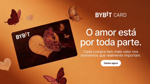 Cartão Bybit: O amor está por toda parte