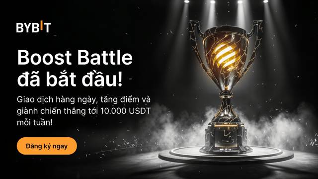 Boost Battle: Giao dịch hàng ngày và giành được tới 10.000 USDT mỗi tuần!