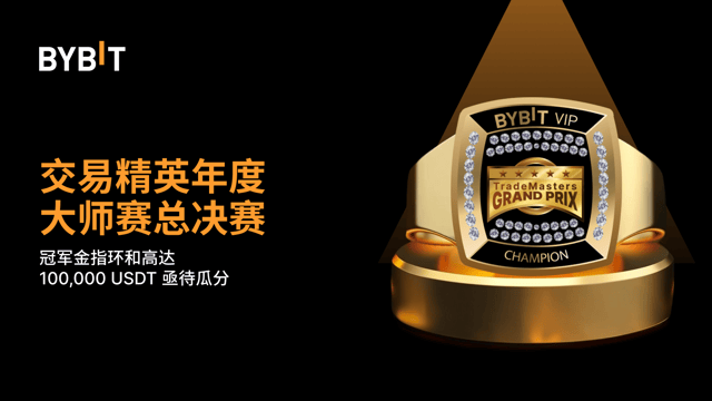 交易精英年度大师赛总决赛：冠军金指环和高达 100,000 USDT 等您来