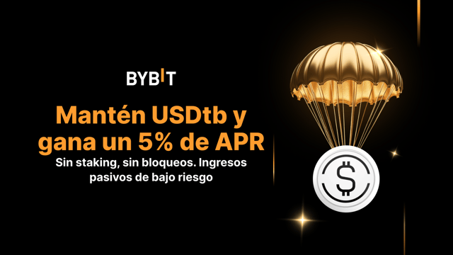 ¡Gana un 5% de APR en USDtb para 60 días o más 💰