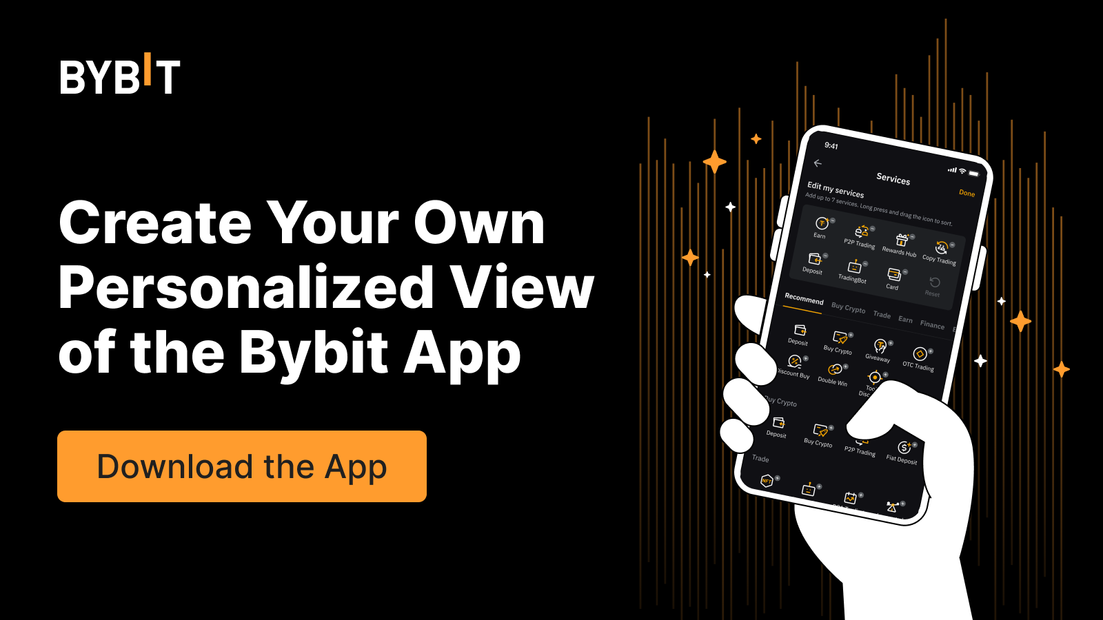 Bybit Announcement | Design Your Bybit Experience: Personalized App View  Now Available!