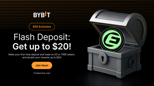 [SEA Exclusive] Flash Deposit: Double Your Rewards up to $20 on ES or TREE!!!