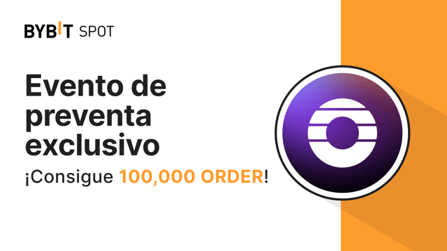 Evento de preventa exclusivo: Llévate una parte del fondo de premios de 100,000 ORDER.