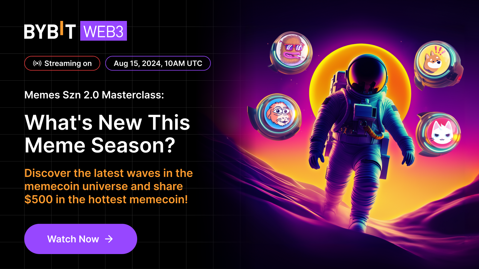 Bybit Announcement | Memes Szn 2.0 Masterclass: Catch the Latest Meme ...