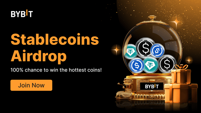 Stablecoins Airdrop: Win hot coins—100% guaranteed. First come, first served!