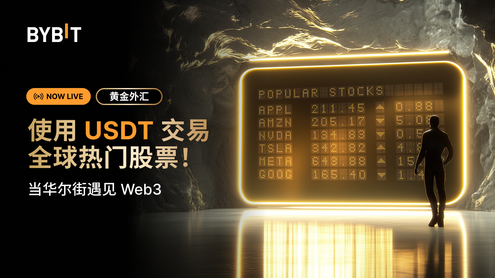 Bybit Announcement | Bybit 黄金外汇现支持股票交易：探索市场新高地！