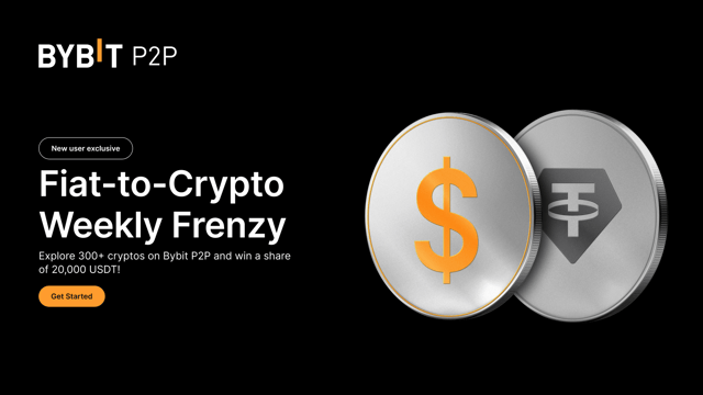 [New user exclusive] Fiat-to-Crypto Weekly Frenzy: Complete tasks and win your share of 20,000 USDT! 🎉
