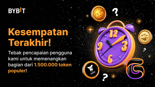 Kesempatan Terakhir: Siap Merayakan Ulang Tahun Ke-6 Bybit? 1.500.000 Token Populer Siap Diperebutkan!