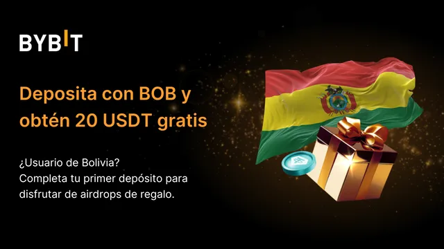 Únete a Bybit Bolivia y deposita para ganar 20 USDT