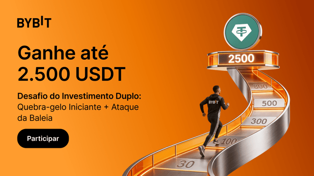 Desafio Quinzenal de Investimento Duplo da Bybit: ganhe até 2.500 USDT a cada 2 semanas!