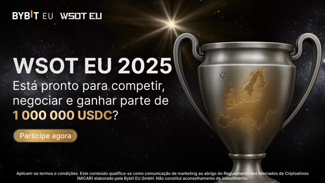 As inscrições para o WSOT EU 2025 já estão abertas — um prémio total de 1 000 000 USDC aguarda por si!