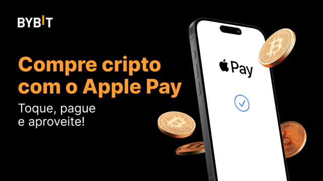 Compre Cripto com o Apple Pay e aproveite a taxa zero!