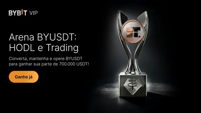 Entre na Arena BYUSDT: HODL e Trading com 700.000 USDT em recompensas!