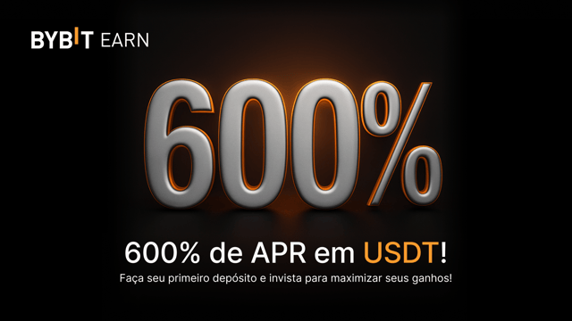 Invista e ganhe 600% de APR no seu USDT com apenas 3 dias de staking!