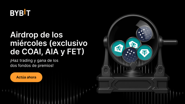 Airdrop de los miércoles: ¡haz trading de COIA, AIA y FET y gana de los dos fondos de premios!