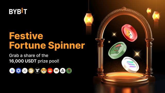 [Selected Regions Only] Festive Fortune Spinner: Join and Share 16,000 USDT in Rewards!