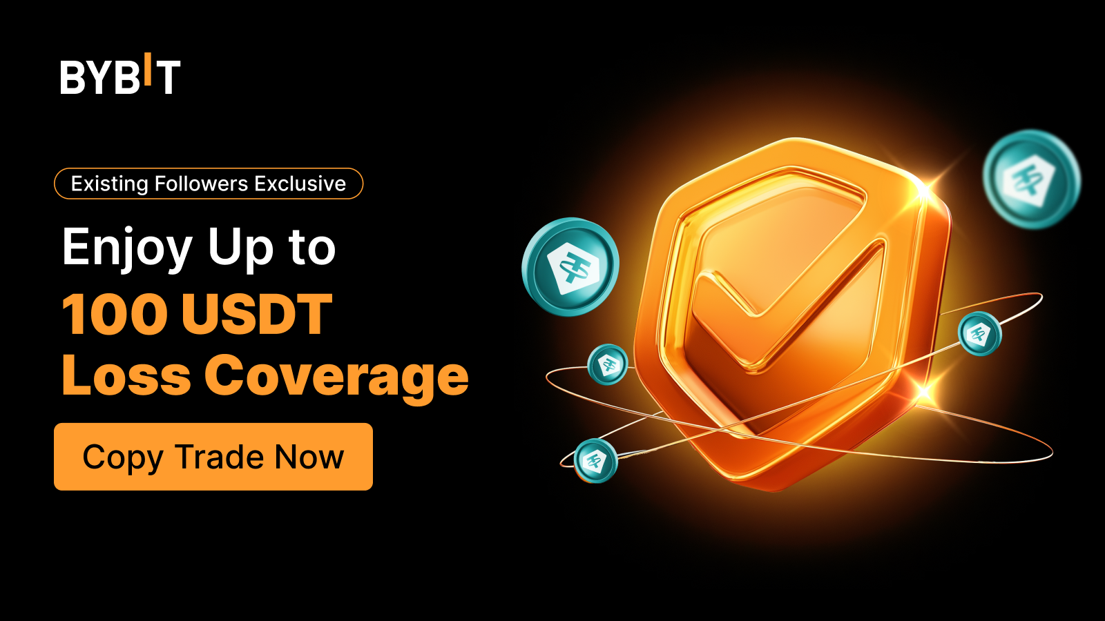 🛡️ Trade with confidence: Exclusive 100 USDT Loss Coverage Vouchers for our traders!