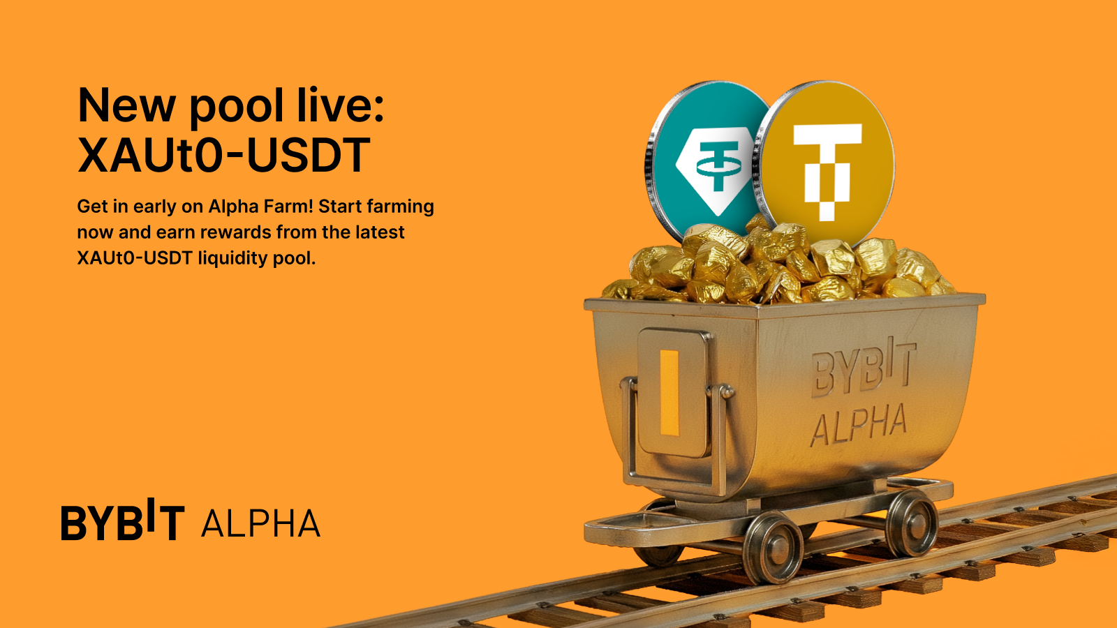 XAUt0-USDT : new liquidity pool added to Alpha Farm