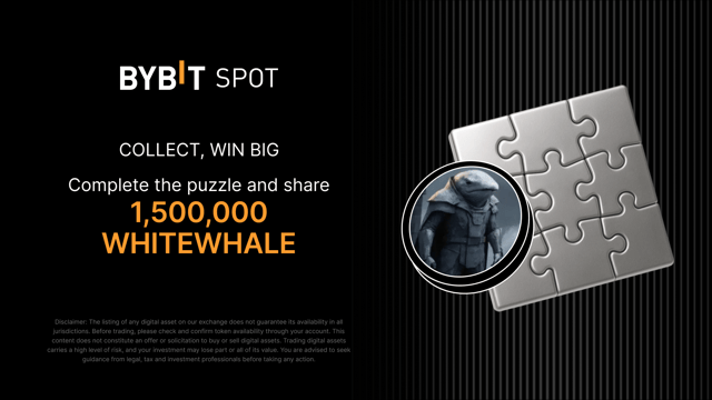 Join The White Whale (WHITEWHALE) Puzzle Hunt and win a share of 1,500,000 WHITEWHALE
