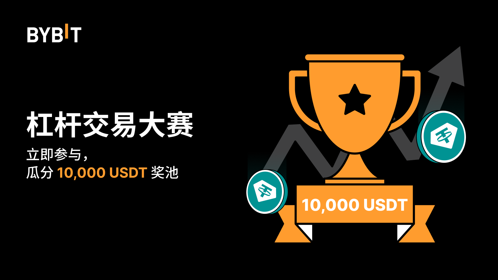 Bybit Announcement | 3 月杠杆交易大赛：瓜分10,000 USDT 奖池！