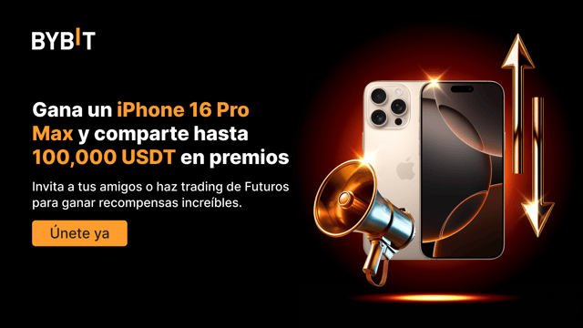 Círculos de la Fortuna: Gana un iPhone 16 Pro Max y comparte hasta 100,000 USDT