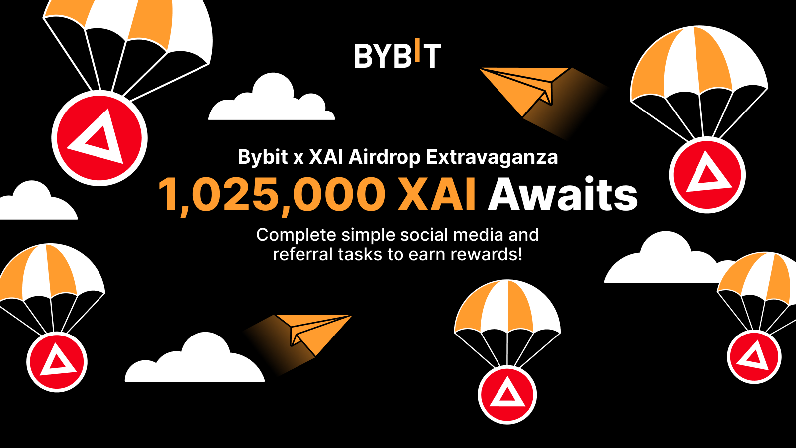 Bybit Announcement | Bybit X XAI: 1,025,000 XAI Airdrop Extravaganza