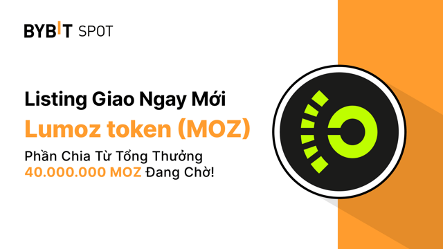 Niêm Yết Mới: MOZ/USDT — Chia Tổng Thưởng 40,000,000 MOZ